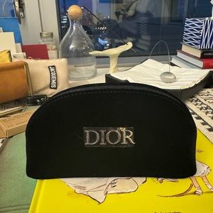 Dior makeup bag